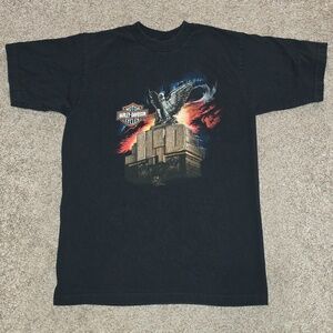 Harley Davidson Las Vegas Nevada Mens Shortsleeve Tshirt Size L